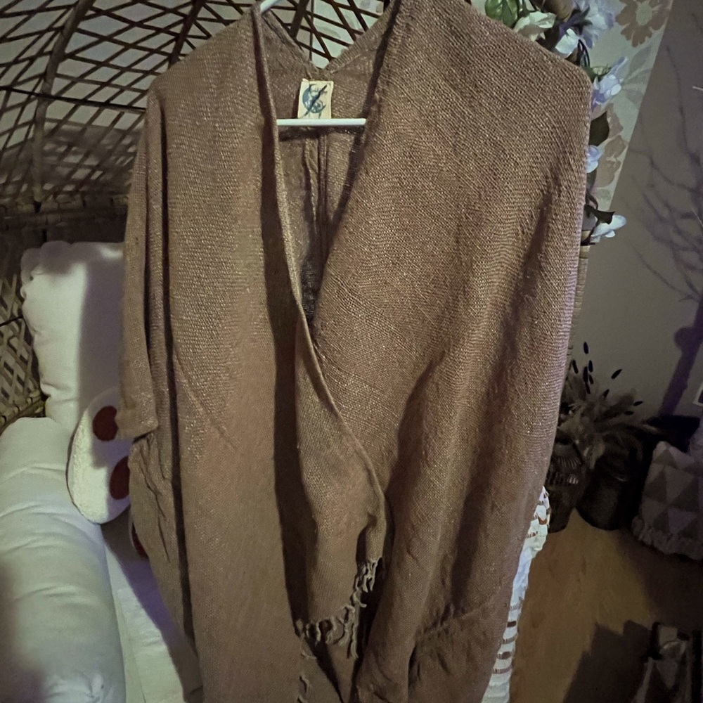 Cardigan – O/S – Boho Earthy Wrap